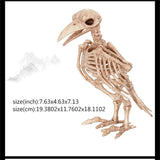 New Skeleton Dragon Dog Animal 100% Plastic Animal Skeleton Bones Horror Halloween Prop Animal Horror House Party Decoration