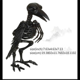 New Skeleton Dragon Dog Animal 100% Plastic Animal Skeleton Bones Horror Halloween Prop Animal Horror House Party Decoration