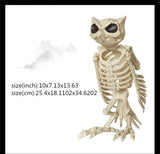 New Skeleton Dragon Dog Animal 100% Plastic Animal Skeleton Bones Horror Halloween Prop Animal Horror House Party Decoration