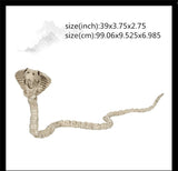New Skeleton Dragon Dog Animal 100% Plastic Animal Skeleton Bones Horror Halloween Prop Animal Horror House Party Decoration