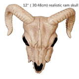 New Skeleton Dragon Dog Animal 100% Plastic Animal Skeleton Bones Horror Halloween Prop Animal Horror House Party Decoration