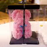DIY Modelling Polystyrene Foam Filled with Rose Bear Mold Teddy Valentines Day Gifts 150Flower Birthday Party Wedding Decoration