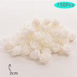 DIY Modelling Polystyrene Foam Filled with Rose Bear Mold Teddy Valentines Day Gifts 150Flower Birthday Party Wedding Decoration