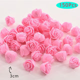 DIY Modelling Polystyrene Foam Filled with Rose Bear Mold Teddy Valentines Day Gifts 150Flower Birthday Party Wedding Decoration