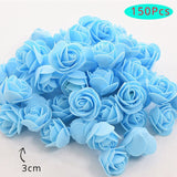 DIY Modelling Polystyrene Foam Filled with Rose Bear Mold Teddy Valentines Day Gifts 150Flower Birthday Party Wedding Decoration