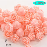 DIY Modelling Polystyrene Foam Filled with Rose Bear Mold Teddy Valentines Day Gifts 150Flower Birthday Party Wedding Decoration