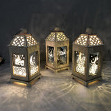 Stereo palace lamp LED Eid Mubarak Decorative String Lights Ramadan Kareem Decoration Accessories Muslim Islam