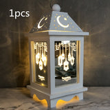 Stereo palace lamp LED Eid Mubarak Decorative String Lights Ramadan Kareem Decoration Accessories Muslim Islam