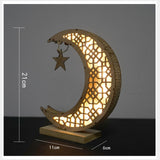 Stereo palace lamp LED Eid Mubarak Decorative String Lights Ramadan Kareem Decoration Accessories Muslim Islam