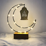 Stereo palace lamp LED Eid Mubarak Decorative String Lights Ramadan Kareem Decoration Accessories Muslim Islam