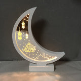 Stereo palace lamp LED Eid Mubarak Decorative String Lights Ramadan Kareem Decoration Accessories Muslim Islam