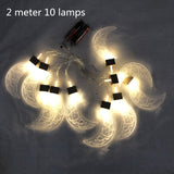 Stereo palace lamp LED Eid Mubarak Decorative String Lights Ramadan Kareem Decoration Accessories Muslim Islam