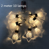 Stereo palace lamp LED Eid Mubarak Decorative String Lights Ramadan Kareem Decoration Accessories Muslim Islam