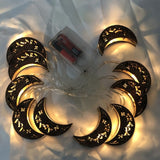 Stereo palace lamp LED Eid Mubarak Decorative String Lights Ramadan Kareem Decoration Accessories Muslim Islam