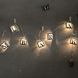 Stereo palace lamp LED Eid Mubarak Decorative String Lights Ramadan Kareem Decoration Accessories Muslim Islam
