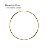 10-40cm Metal Ring Hanging Garland Gold Metal Dream Catcher Ring DIY Flower Wreath Hoop Baby Shower Wedding Decorations